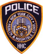 POLICE New York City Health & Hospitals Corp. Shoulder Patch